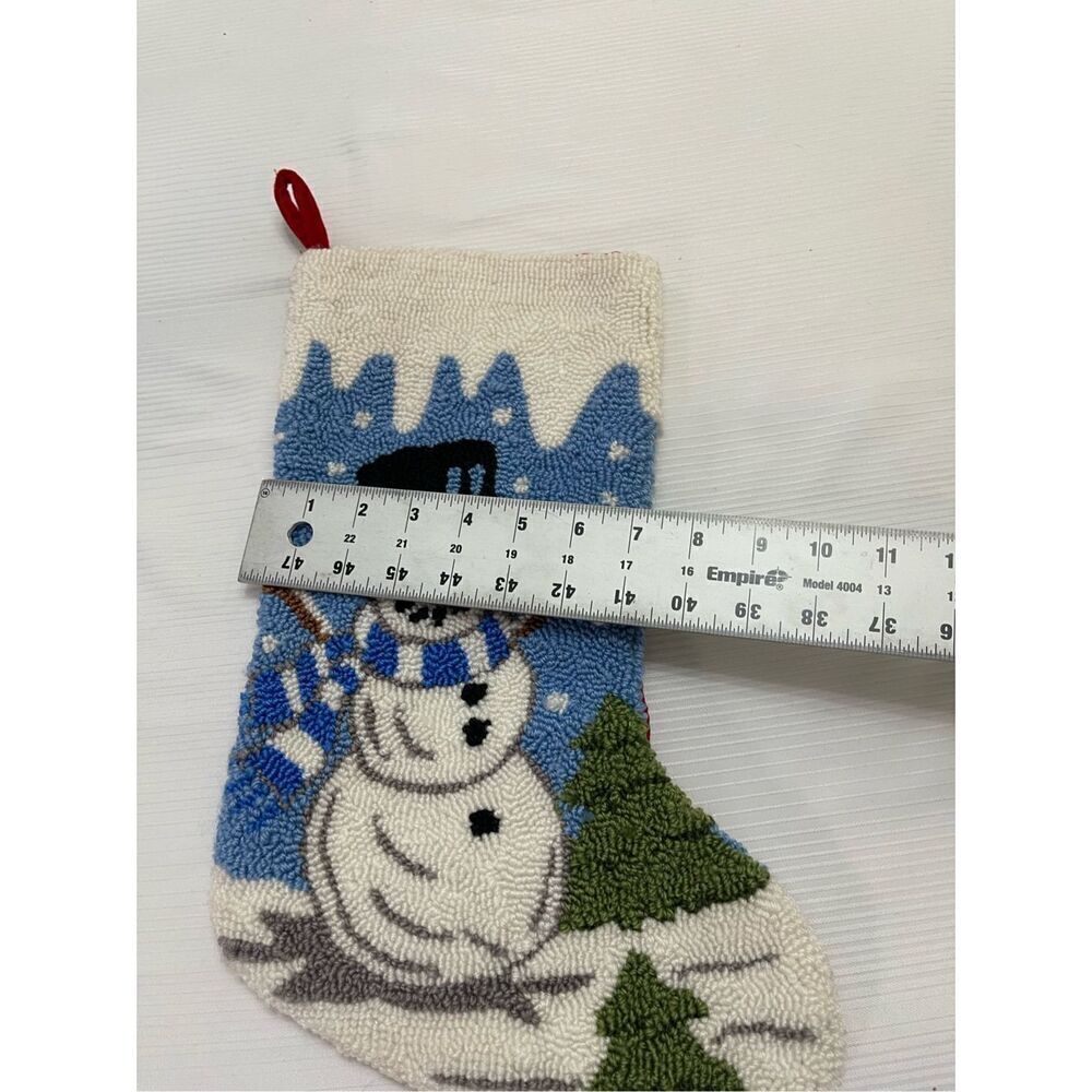 D&F Designs VTG Snowman Stocking - Picture 3 of 6